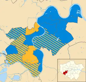 Richmond upon Thames 2014 results map