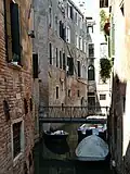 private bridge calle de le Vele Rio del Piombo