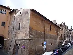 The Oratory, with the church facade beyond