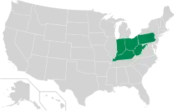 Location of teams in {{{title}}}