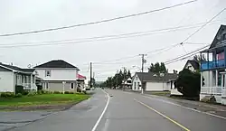 Rivière-Verte village