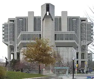Robarts Library, Toronto, Canada, by Mathers & Halden Architects, 1973[283]