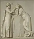 The Muses, Terpsichore and Polyhymnia (between 1793 and 1795)