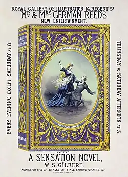 Robert Jacob Hamerton - Poster for A Sensation Novel