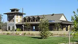 Amtrak station and Chamber of Commerce, Rocklin