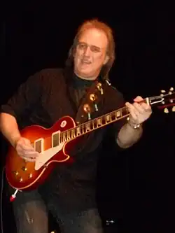 Athas performing in 2014.