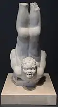 Statue of an African acrobat[45]