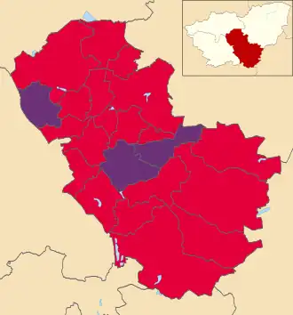 2015 results map