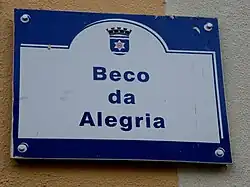 Street sign linked to town's history