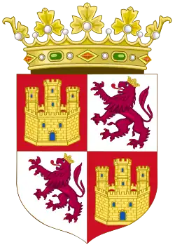 Coat of arms (Trastámara) of Castile