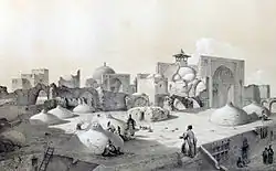 The mosque in 1849