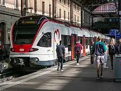 S-Bahn train at Basel SBB