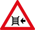 Motor gate ahead on left