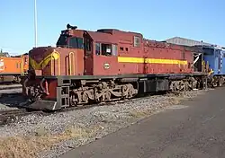 GE U20C, South African Class 33-000 no 33-009