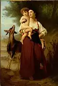 A Young Mother in the costume of the Campagna by William-Adolphe Bouguereau