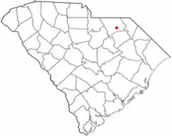 Location of Patrick, South Carolina