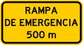 P-6-8 Emergency ramp 500m