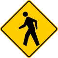 P-9-1 Pedestrian crossing
