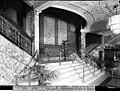 Entrance foyer and stairs Kings Cross Theatre, Sydney, July 1940