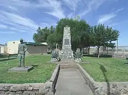 The Pvt. Matthew B. Juan Monument.