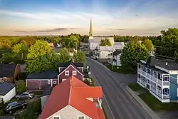 Aerial view of Saint-Gilles