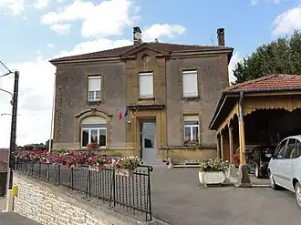 The town hall in Saint-Supplet