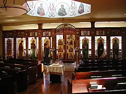Saint Anne's church interior in 2013 after remodeling