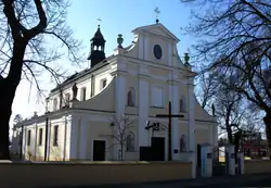 The St. Elizabeth Church in Powsin.