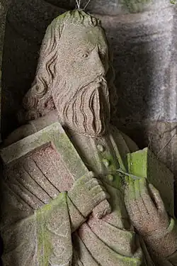 Saint Thomas with his attribute; the set-square