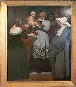 Jean-Léon Gérôme, Saint Vincent de Paul, 1847