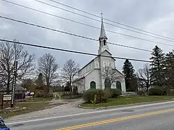 Cemetery, parish church,[1] Principale St. (Route 354)