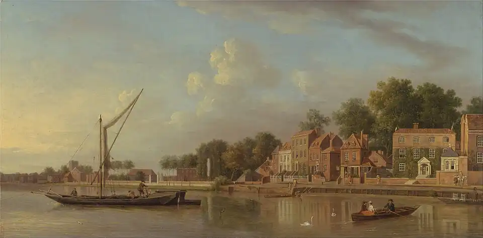 The Thames at Twickenham, c.1760