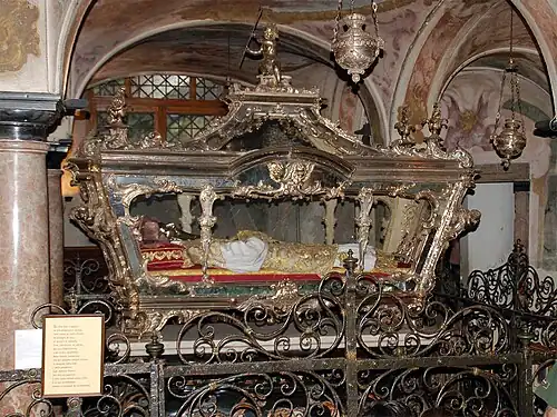 Relics of Saint Julius of Aegina (Julius of Novara).