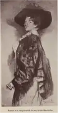 Miss Muntadas. Feminal, 1909