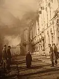 Fire in the Catherine Palace, 1942