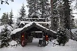 Santa Claus Village at Rovaniemi, Finlnd