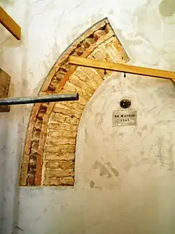 Austrian cannonball of 1848