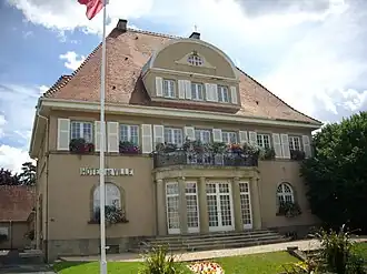 The former town hall in Sarrebourg