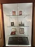 Artifacts/judaica displayed in the Jewish Museum component of Congregation Mickve Israel