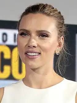A portrait of Scarlett Johansson