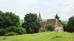 Fortified church in Zlagna
