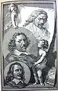 V1 plate P, p 342 Herm. Zachtleven. Korn. Zachtleven. Dav. Teniers.