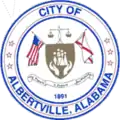 Official seal of Albertville, Alabama
