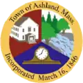 Official seal of Ashland, Massachusetts