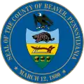 Official seal of Beaver County