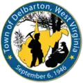 Official seal of Delbarton, West Virginia