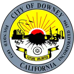 Official seal of Downey, California