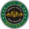 Official seal of Greenfield, Indiana
