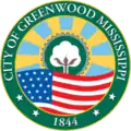 Official seal of Greenwood, Mississippi