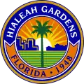 Official seal of Hialeah Gardens, Florida